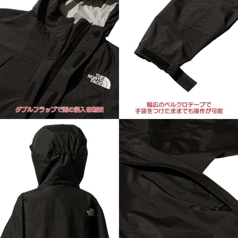 ノースフェイス キッズ 防水ジャケット 100-150cm ウーロストレックライトジャケット North Face 雨具 レインジャケット 雪遊び アウター｜bnc2｜12