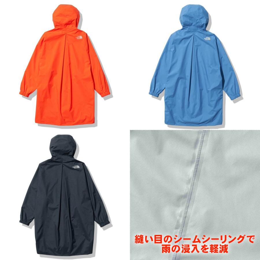 ノースフェイス キッズ 雨具 110-150cm 防水ツリーフロッグコート North Face ポンチョ アウターレインコート 雪遊び｜bnc2｜11