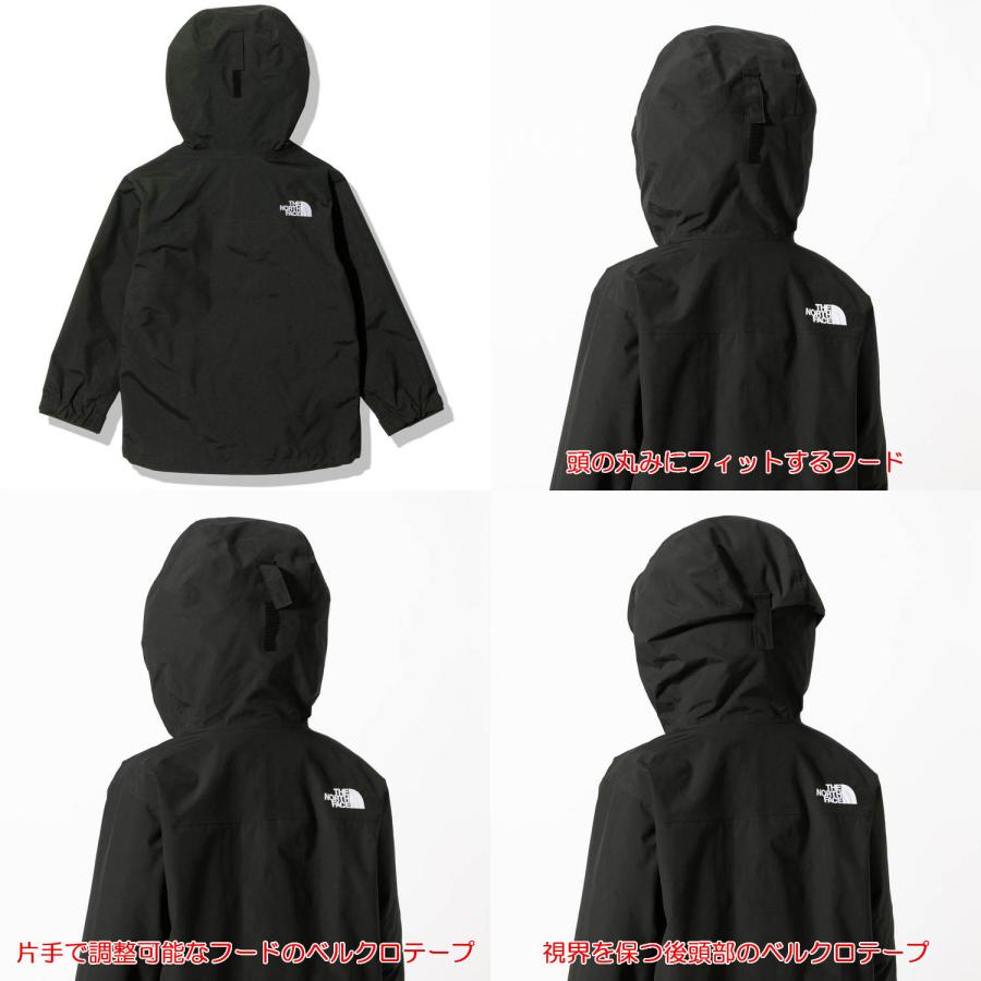 ノースフェイス キッズ 防水透湿ジャケット North Face スクープジャケット マウンテンパーカーアウトドアブランドおしゃれカッコイイ雨具 レインジャケット レ｜bnc2｜12