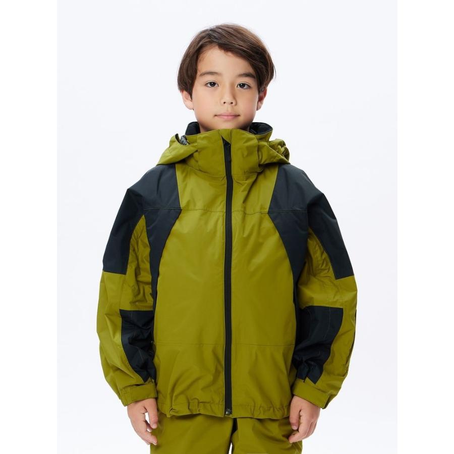 ノースフェイス キッズ 100-150cm ウーロススノートリクライメイトジャケット＆ベスト North Face 防水スキースノーボード 通学 普段着 男の子女の子 雨具レイン｜bnc2｜02