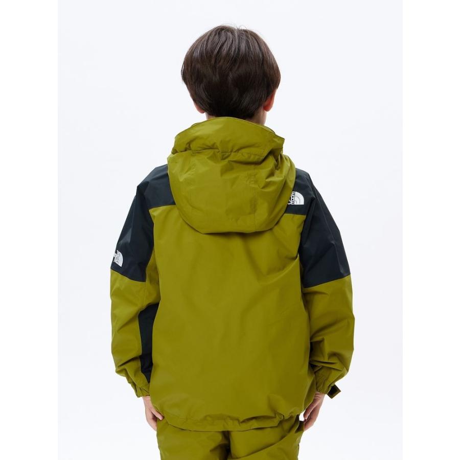 ノースフェイス キッズ 100-150cm ウーロススノートリクライメイトジャケット＆ベスト North Face 防水スキースノーボード 通学 普段着 男の子女の子 雨具レイン｜bnc2｜04