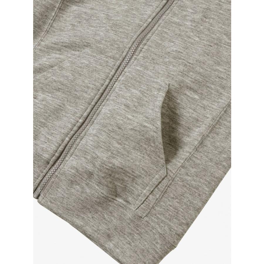 ザ・ノース・フェイス キッズ パーカー 100-150cm North Face スクエアロゴフルジップ 速乾消臭 簡単ファスナー 男の子用女の子用 長袖 無地 防寒 アウターの画像