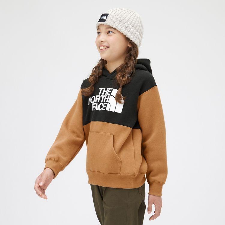 ノースフェイス キッズ パーカー スウェットロゴフーディ 100-150cm North Face オーガニックコットン使用 男の子用女の子用 長袖 無地 アウトドア 防寒 アウタ｜bnc2｜10