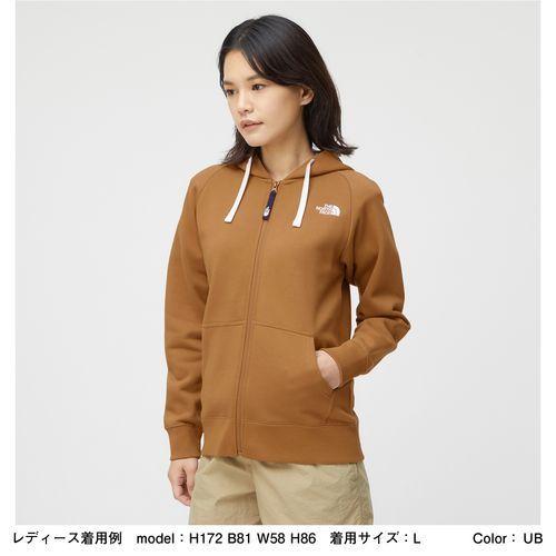 国内正規品ザ・ノース・フェイス レディース パーカー裏起毛リアビュー 