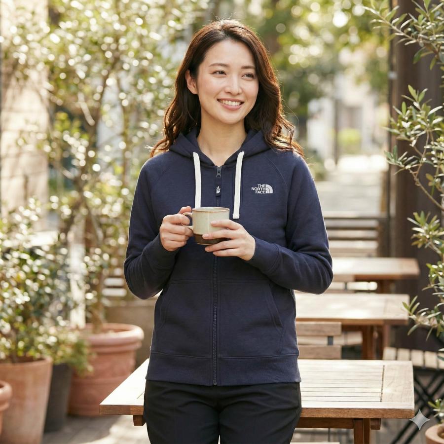 ザ・ノース・フェイス レディース パーカー リアビューフルジップフーディ ザ・ノース・フェイス】リアビューフルジップフーディ（レディース