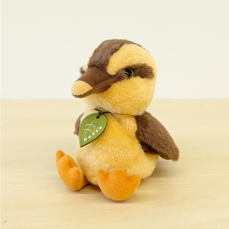 sun arrowサン・アロー　カモ ぬいぐるみ Sun Arrow（サン・アロー） 超SALE POTTE ぬいぐるみ カモのひな 13cm