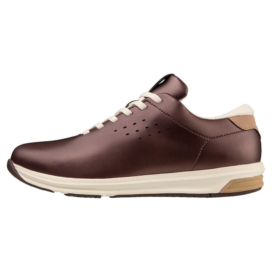 ミズノ ウォーキングシューズ ユウドウ YOUDO 2 ボルドー ひざに