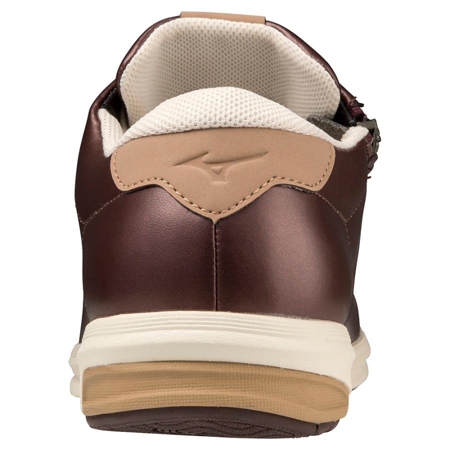 ミズノ ウォーキングシューズ ユウドウ YOUDO 2 ボルドー ひざに