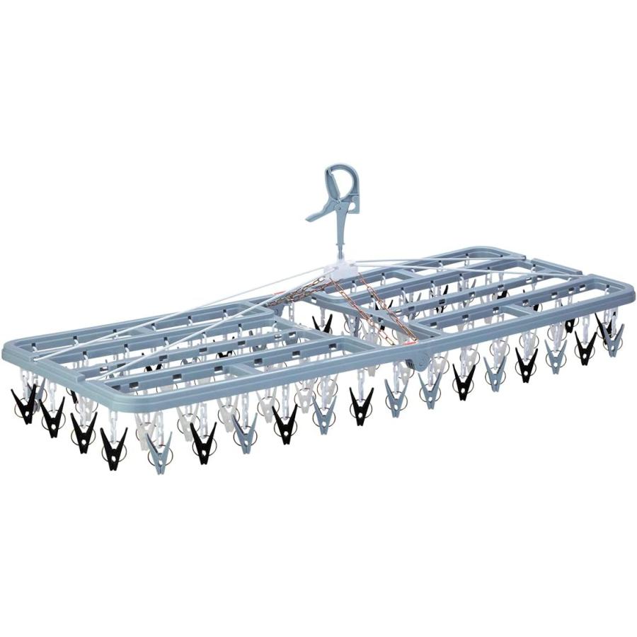 ニシダ 角ハンガープラ62ピンチ モンスター 62コ付き 送料無料 洗濯ハンガー ピンチ 大容量 | 