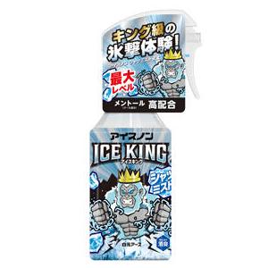 白元アース アイスノンシャツミスト ICE KING 冷感 スプレー夏 衣類