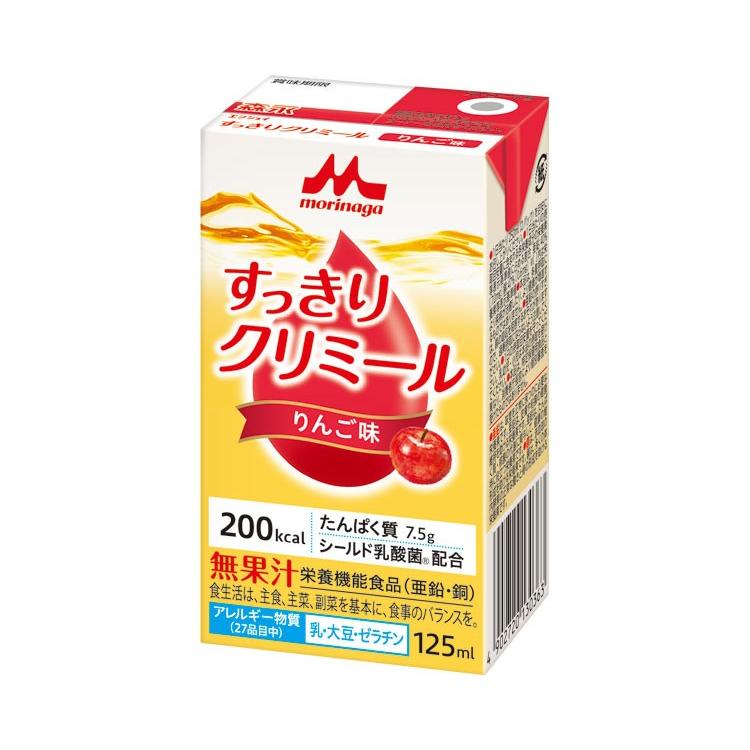 独特の上品 すっきりクリミール りんご味 125ml×24個 クリニコ エンジョイクリミール いちご味 0650481 125mL×24本セット