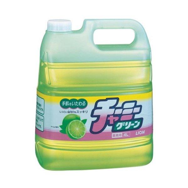 チャーミーグリーン 食器野菜用洗剤 4L【食器用洗剤】【キッチン】【ライオンハイジーン】 | 