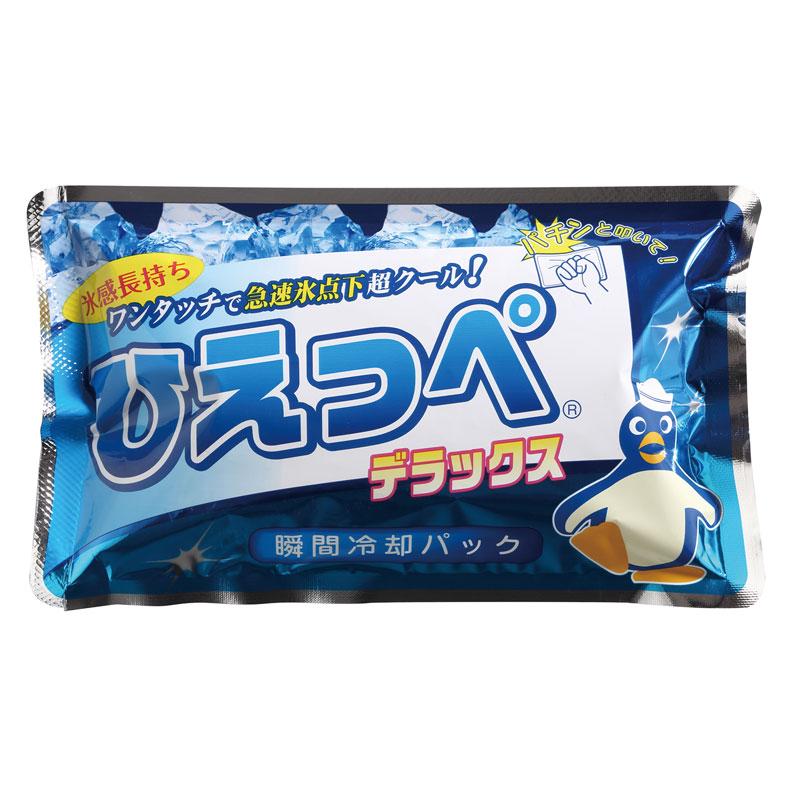 保冷剤 瞬間冷却パック ひえっぺ デラックス 熱中症対策 冷たい 氷 暑