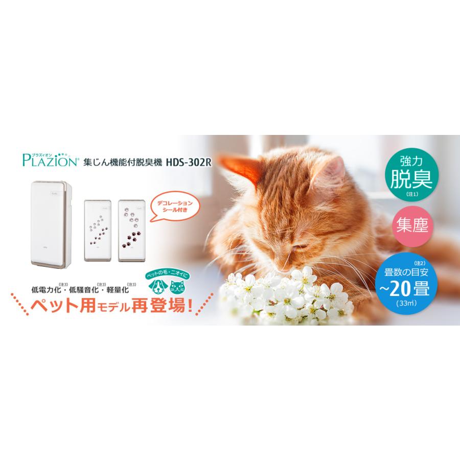 富士通ゼネラル 集じん機能付 脱臭機 プラズィオン HDS-302R【20畳