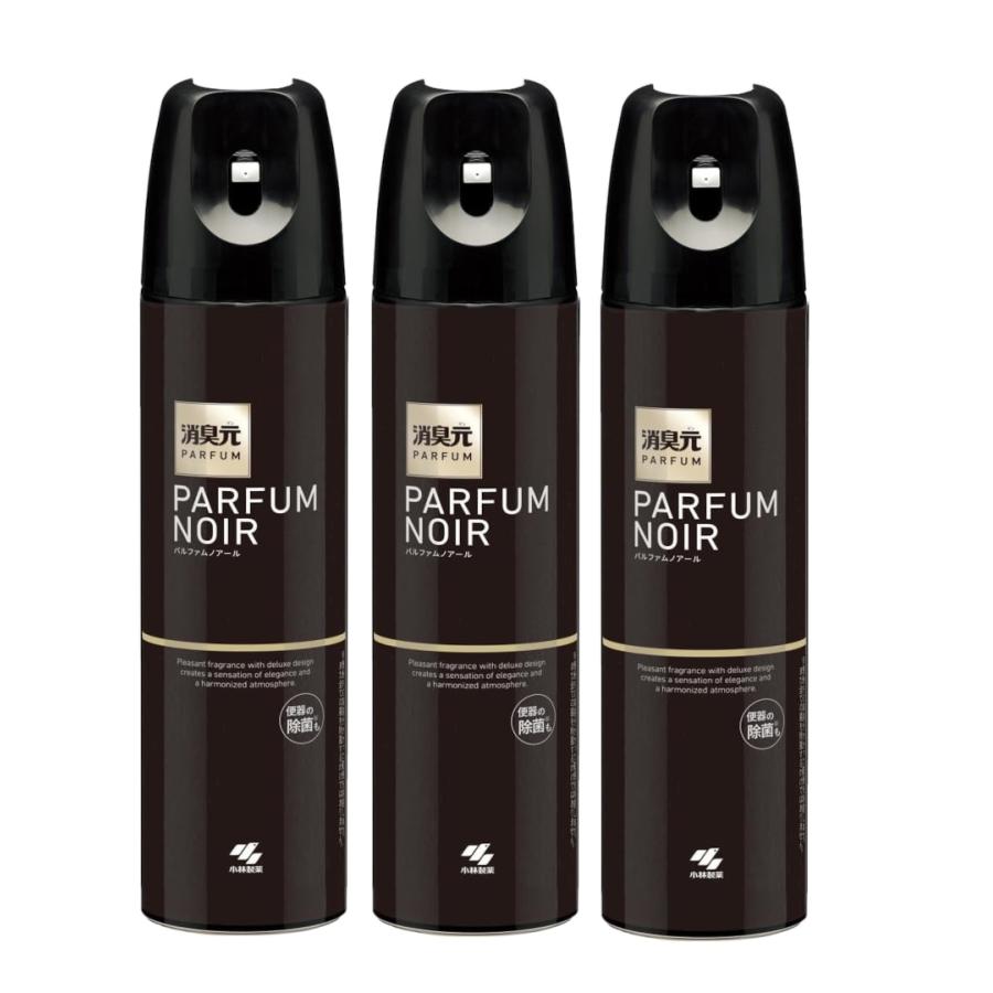 消臭元 スプレー パルファム パルファムノアール 280ml×3 【3個セット