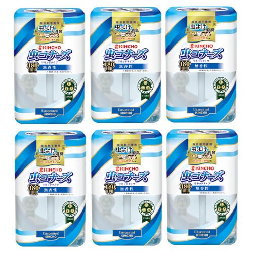 6個セット 虫コナーズ リキッドタイプ ロング 180日 無香性 6 送料無料 キンチョー 虫よけ 殺虫成分不使用 6 ビネットshop 通販 Yahoo ショッピング