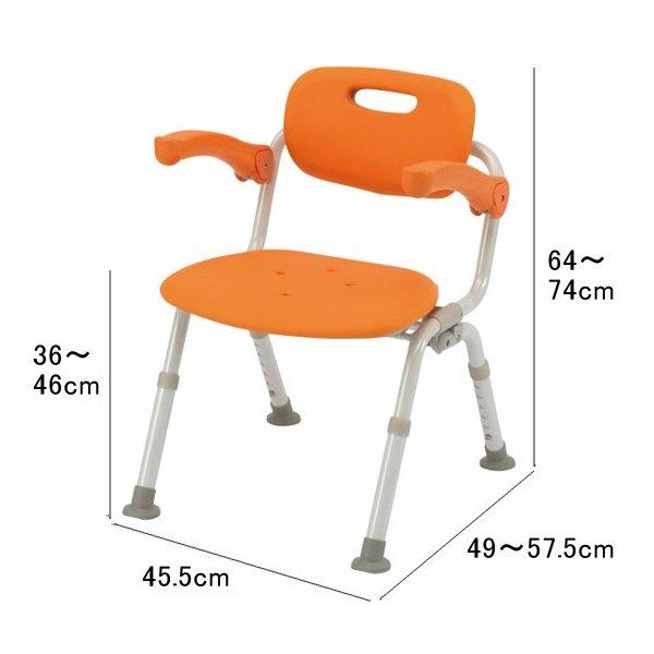 【送料無料】シャワーチェア［ユクリア］ミドルSPおりたたみN / PN-L41721D PN-L41721A PN-L41721BR【パナソニック】【入浴イス】【椅子】 |  | 01