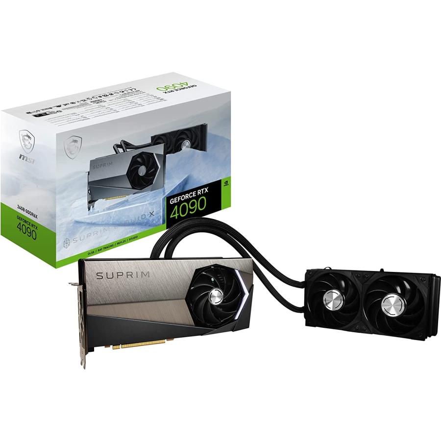 MSI GeForce RTX 4090 SUPRIM LIQUID X 24G グラフィックスボード VD8261 | MSI