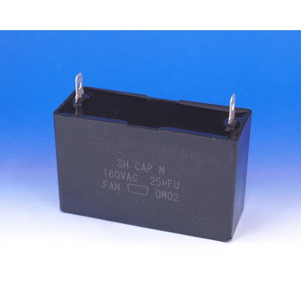 F0002#180V AC 25μF モーター進相コンデンサ 日本ケミコン : 電気の