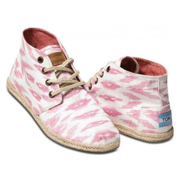 トムズ TOMS SHOES PINK IKAT SUSTAINABLE レディース 靴 DESERT BOTAS｜boardcooker｜02