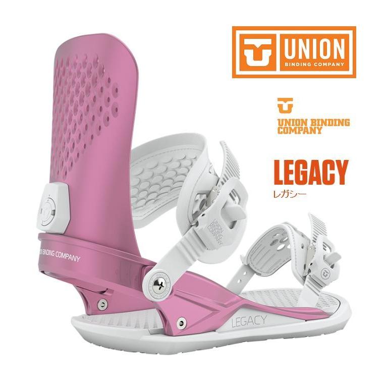 特価 2大特典付 ウイメンズ スノーボード 19 バインディング レディース レガシー Pink Metallic Legacy ビンディング ユニオン Binding Union スノーボード Www Ksc Kcf Org