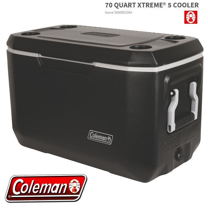 日本未発売品 Coleman コールマン クーラーボックス 70QT XTREME エクストリーム 座れる BLACK/GREY｜boardcooker