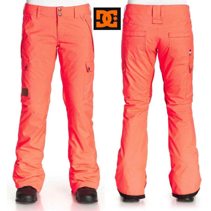 最終処分価格 2016 DC RECRUIT PANT FIERY CORAL Exotex 10K WOMENS｜boardcooker