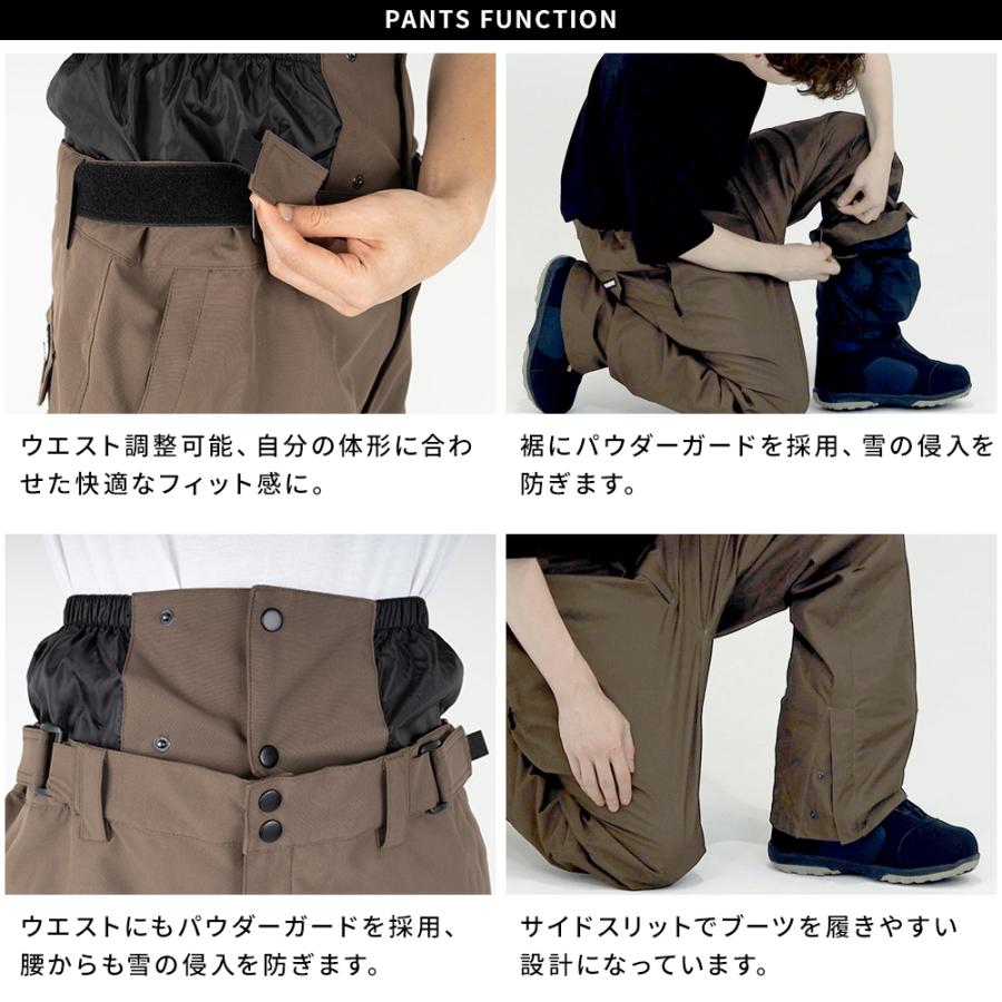 BOARDEE スノボウェア メンズ パンツ 単品 スノーボードウェア BOARDEE