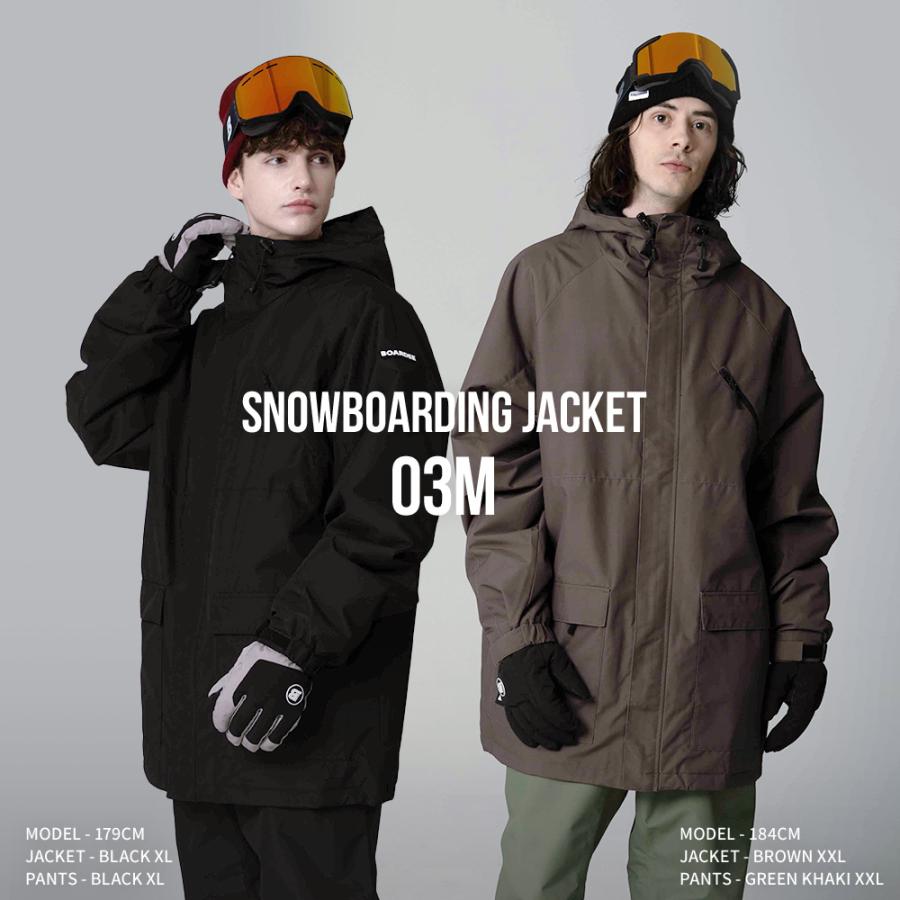 BOARDEE スノボウェア メンズ ジャケット 単品 スノーボードウェア
