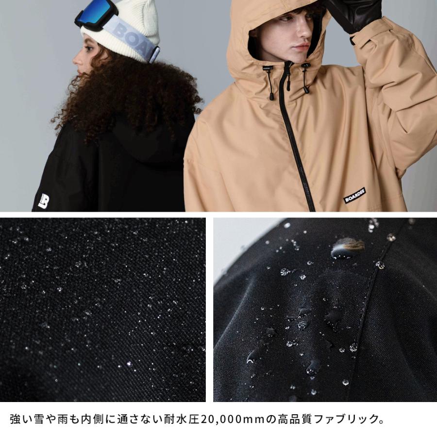 BOARDEE スノボウェア メンズ ジャケット 単品 スノーボードウェア