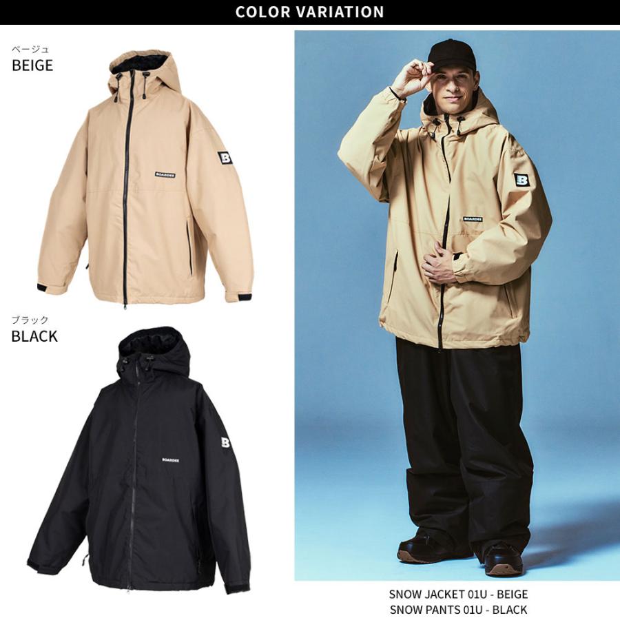 BOARDEE スノボウェア メンズ ジャケット 単品 スノーボードウェア