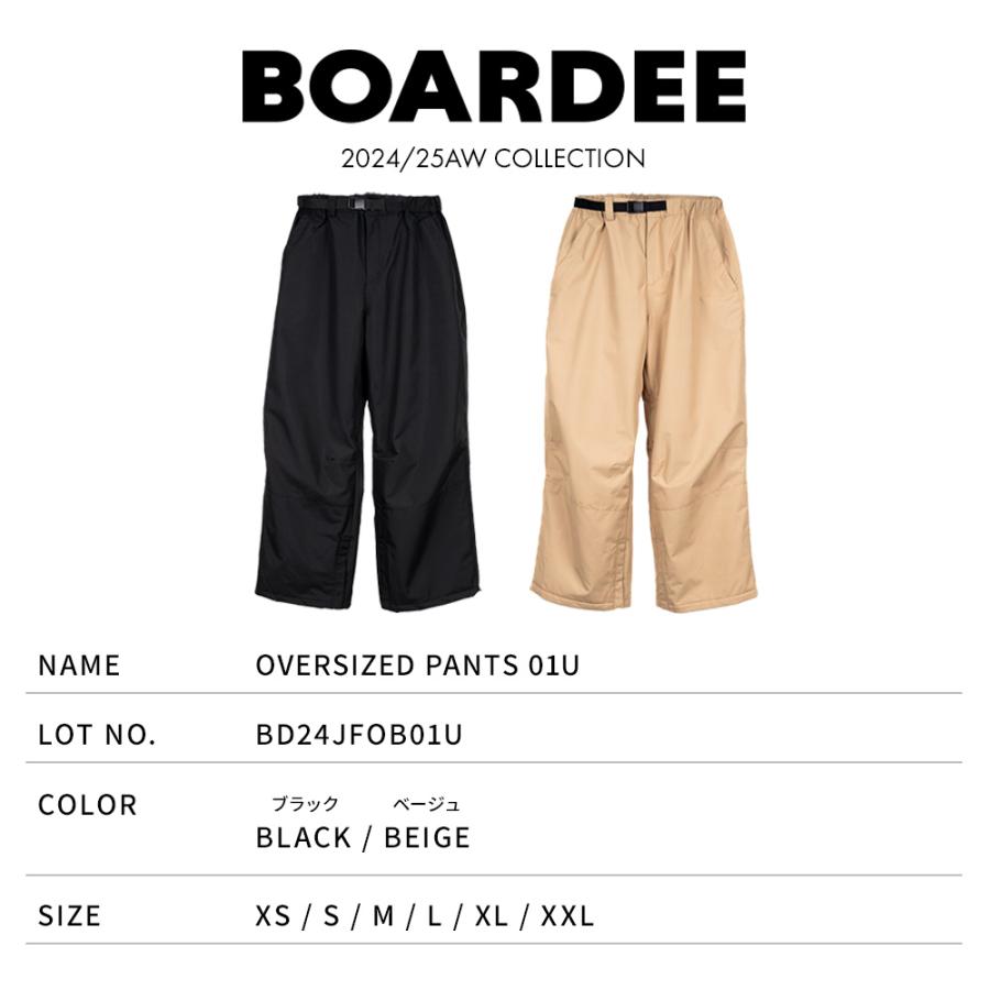 BOARDEE スノボウェア メンズ パンツ 単品 スノーボードウェア BOARDEE