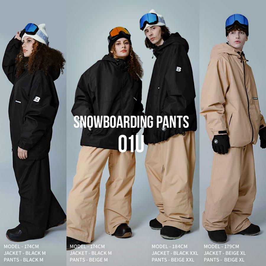 BOARDEE スノボウェア メンズ パンツ 単品 スノーボードウェア BOARDEE