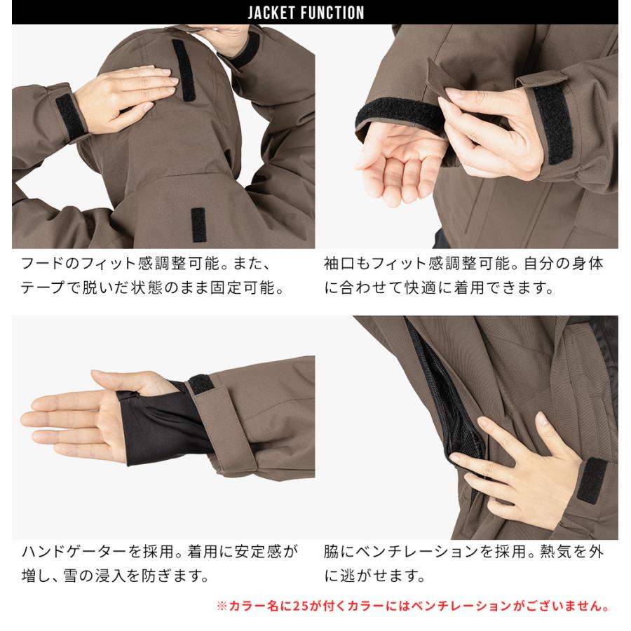 スノボウェア レディース ジャケット 単品 スノーボードウェア BOARDEE OT42W ボーディー スキーウェア | BOARDEE | 17