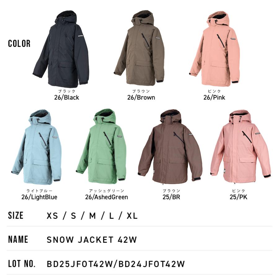 スノボウェア レディース ジャケット 単品 スノーボードウェア BOARDEE OT42W ボーディー スキーウェア | BOARDEE | 10