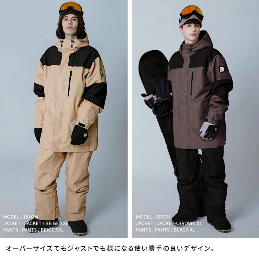 BOARDEE スノボウェア メンズ 上下セット スノーボードウェア BOARDEE