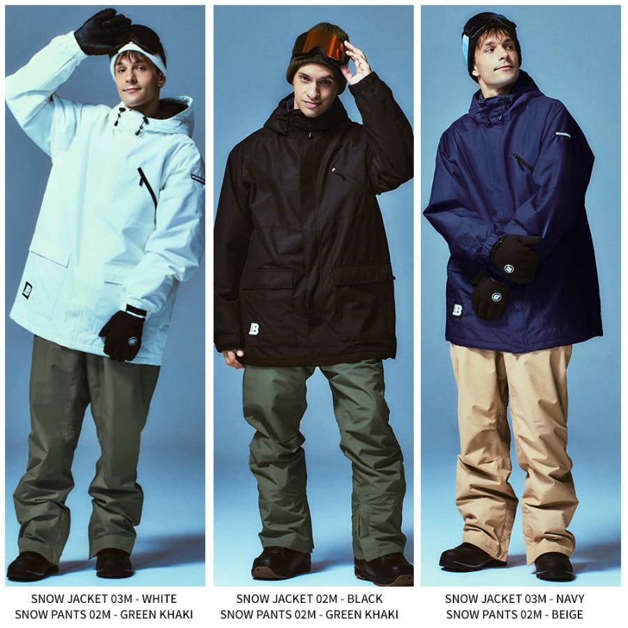 BOARDEE スノボウェア メンズ 上下セット スノーボードウェア BOARDEE