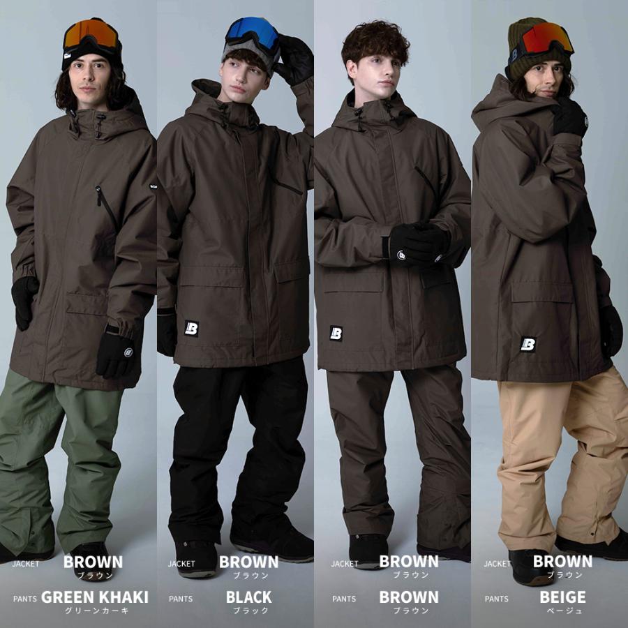 BOARDEE スノボウェア BOARDEE スノボウェア メンズ 上下セット スノーボードウェア BOARDEE