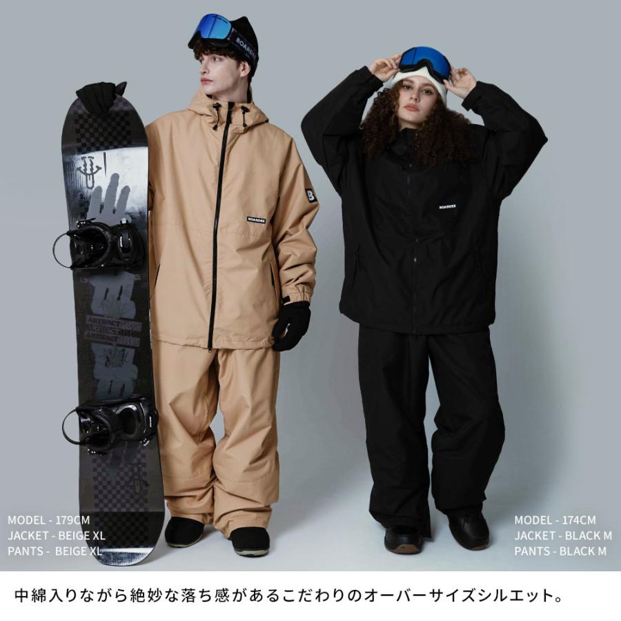 BOARDEE スノボウェア メンズ 上下セット スノーボードウェア BOARDEE
