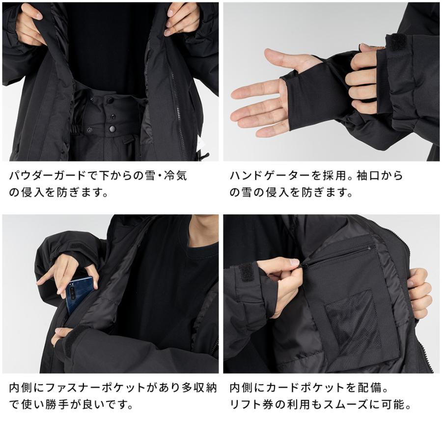 BOARDEE スノボウェア メンズ 上下セット スノーボードウェア BOARDEE