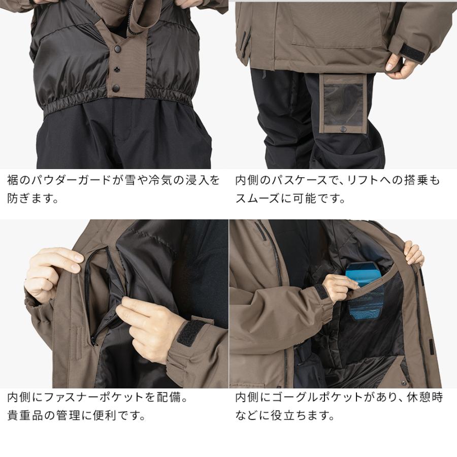 BOARDEE スノボウェア レディース 上下セット スノーボードウェア