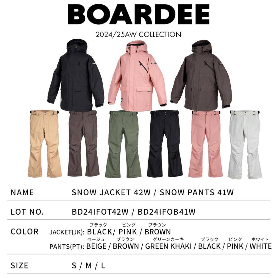 BOARDEE スノボウェア レディース 上下セット スノーボード BOARDEE スノボウェア レディース 上下セット スノーボード
