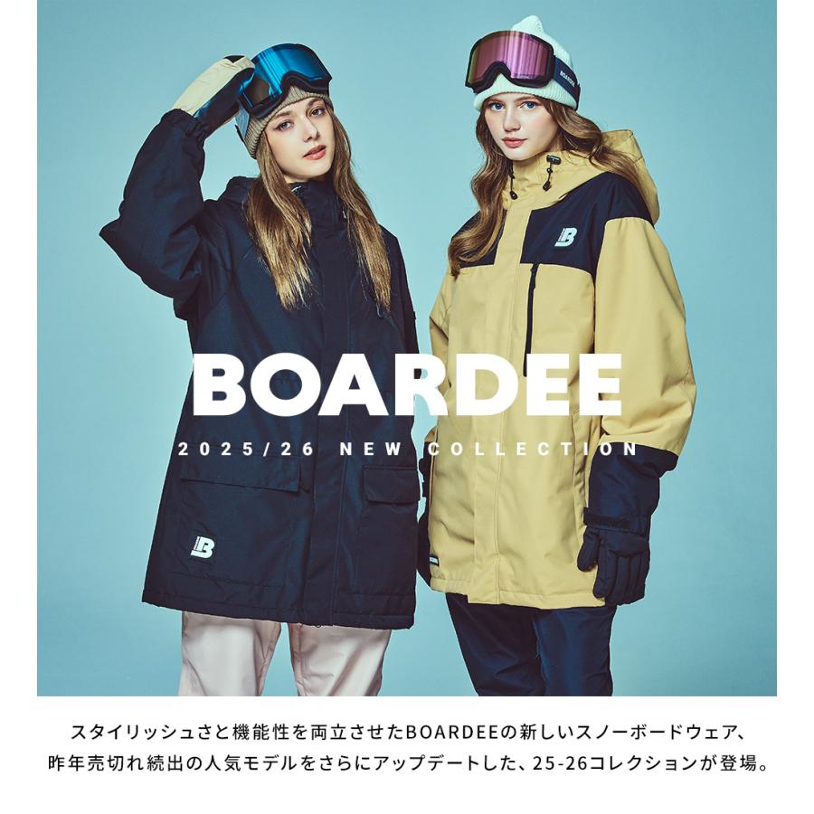 BOARDEE スノボウェア レディース 上下セット スノーボードウェア