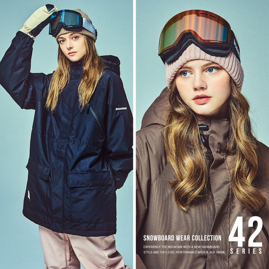 BOARDEE スノボウェア レディース 上下セット スノーボードウェア