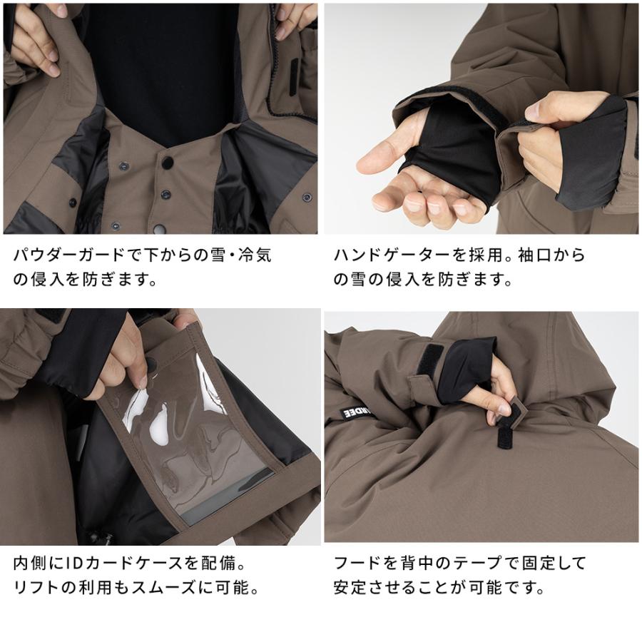 BOARDEE スノーボードウェア 上下セット BOARDEE スノボウェア レディース 上下セット スノーボード