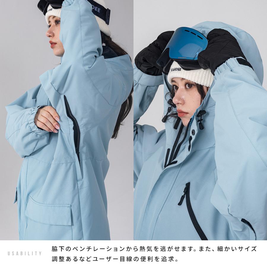 BOARDEE スノボウェア レディース 上下セット スノーボードウェア