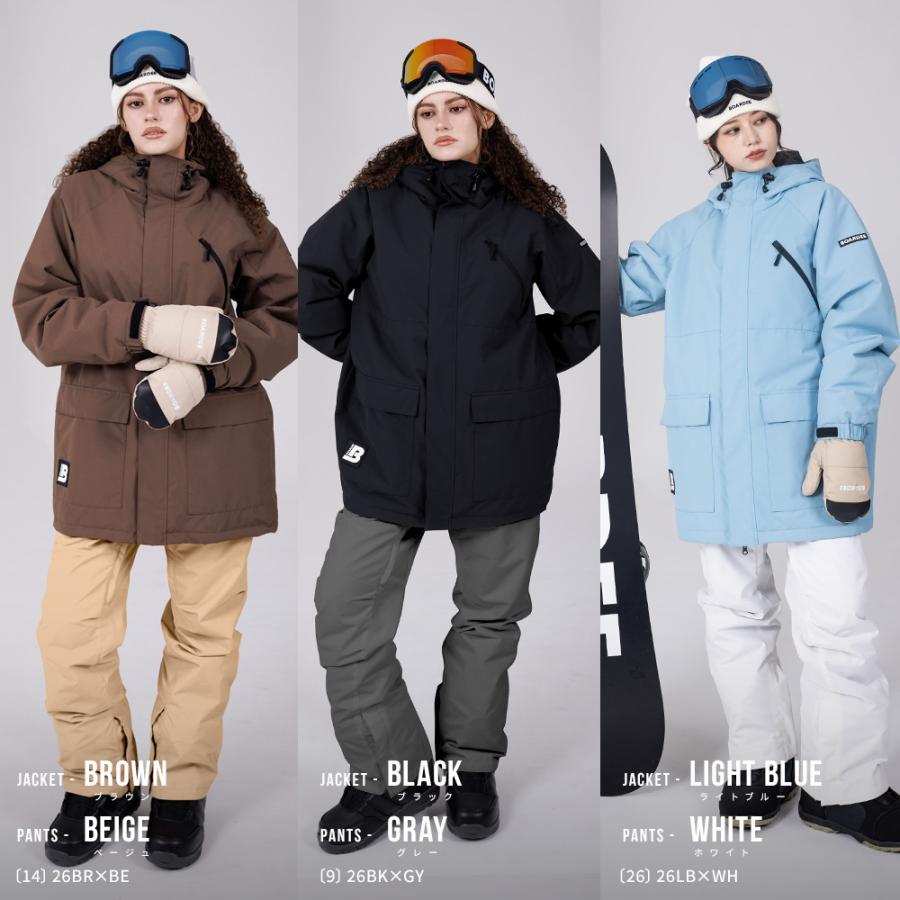 BOARDEE スノボウェア レディース 上下セット スノーボード
