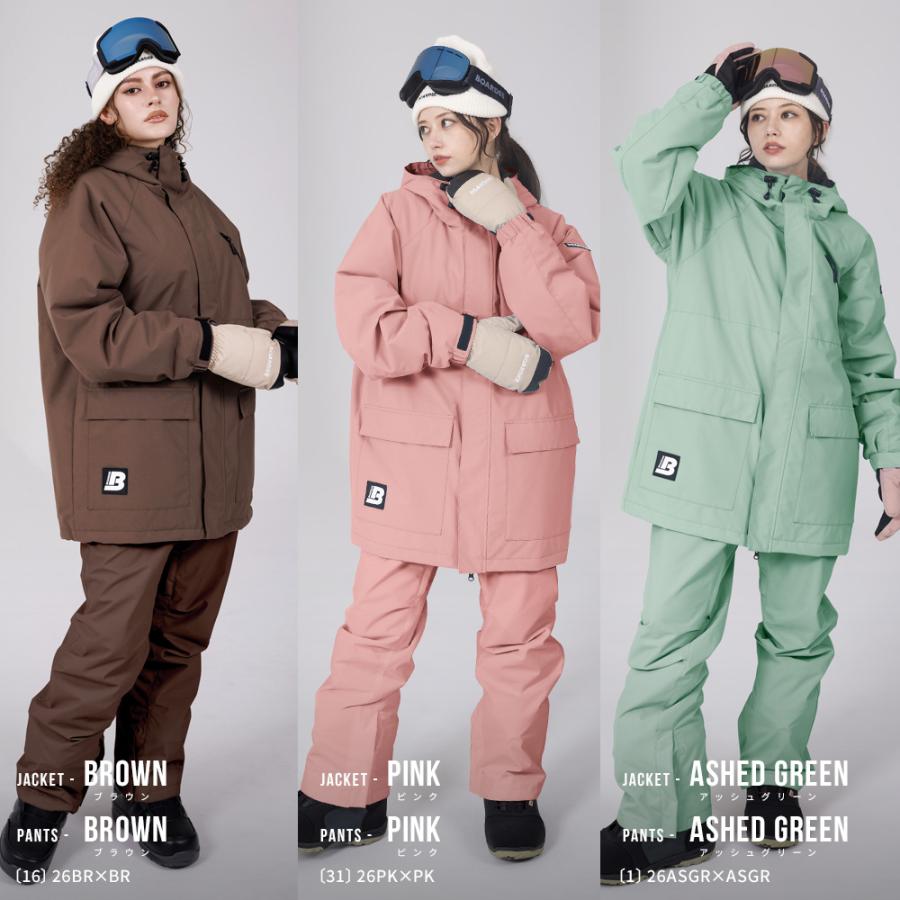 BOARDEE スノボウェア レディース 上下セット スノーボード