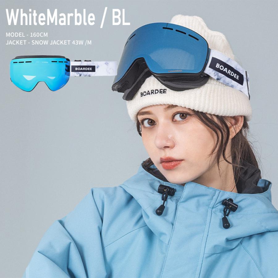 BOARDEE スノボ スキーゴーグル メンズ レディース スノーボード