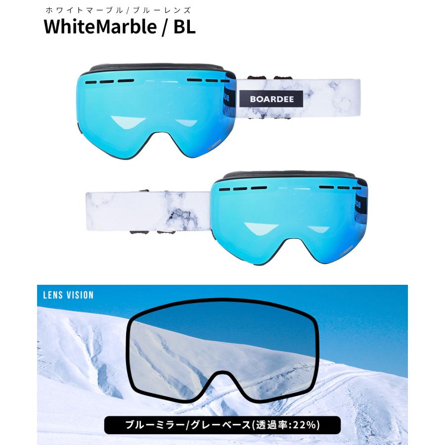BOARDEE スノボ スキーゴーグル メンズ レディース スノーボード